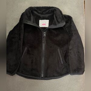 2T Little Girls Black Sweater